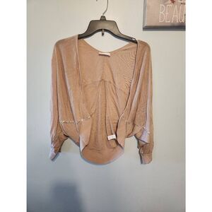 Anteprima size 42 Contorno Pink Cardigan Sweater